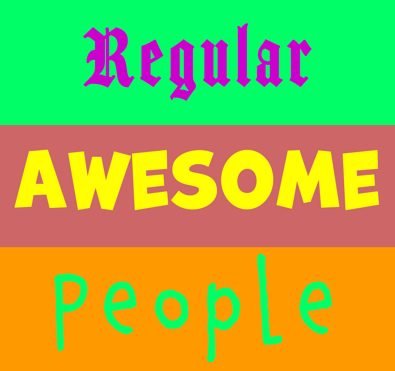 Regular Awesome People